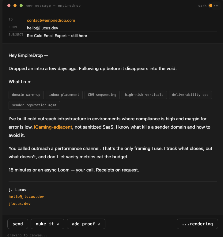 Advanced email campaign templates and automation
